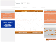 Tablet Screenshot of conceptopsi.com.ar